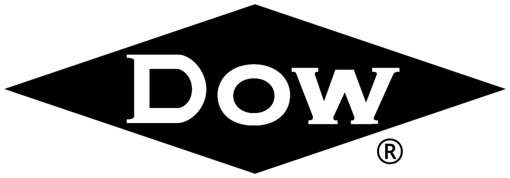 Logotipo da Dow - Cliente de curso de inglês in company da Essential Idiomas.