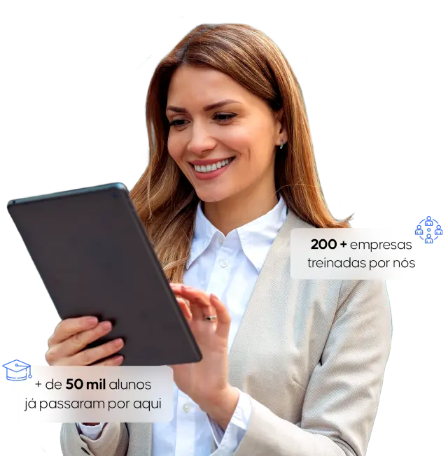 Aluno em aula particular de inglês online com professor da Essential Idiomas