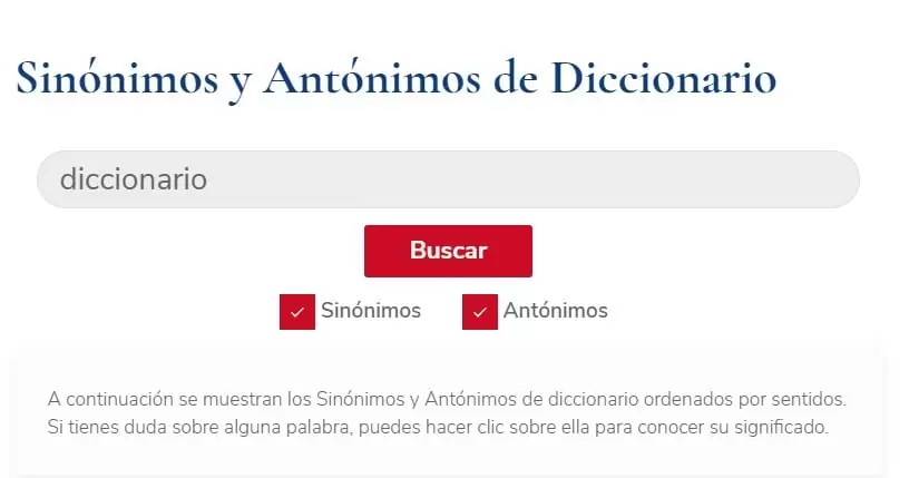 buscapalabra dicionario